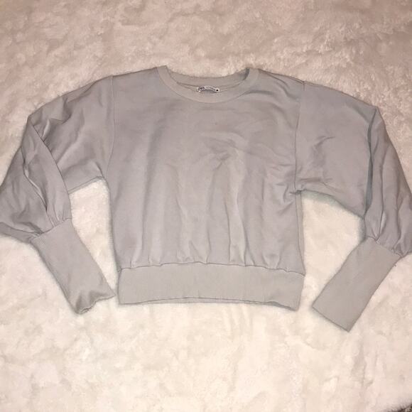 Zara Fleece Lined Sweatshirt - Picture 1 of 7